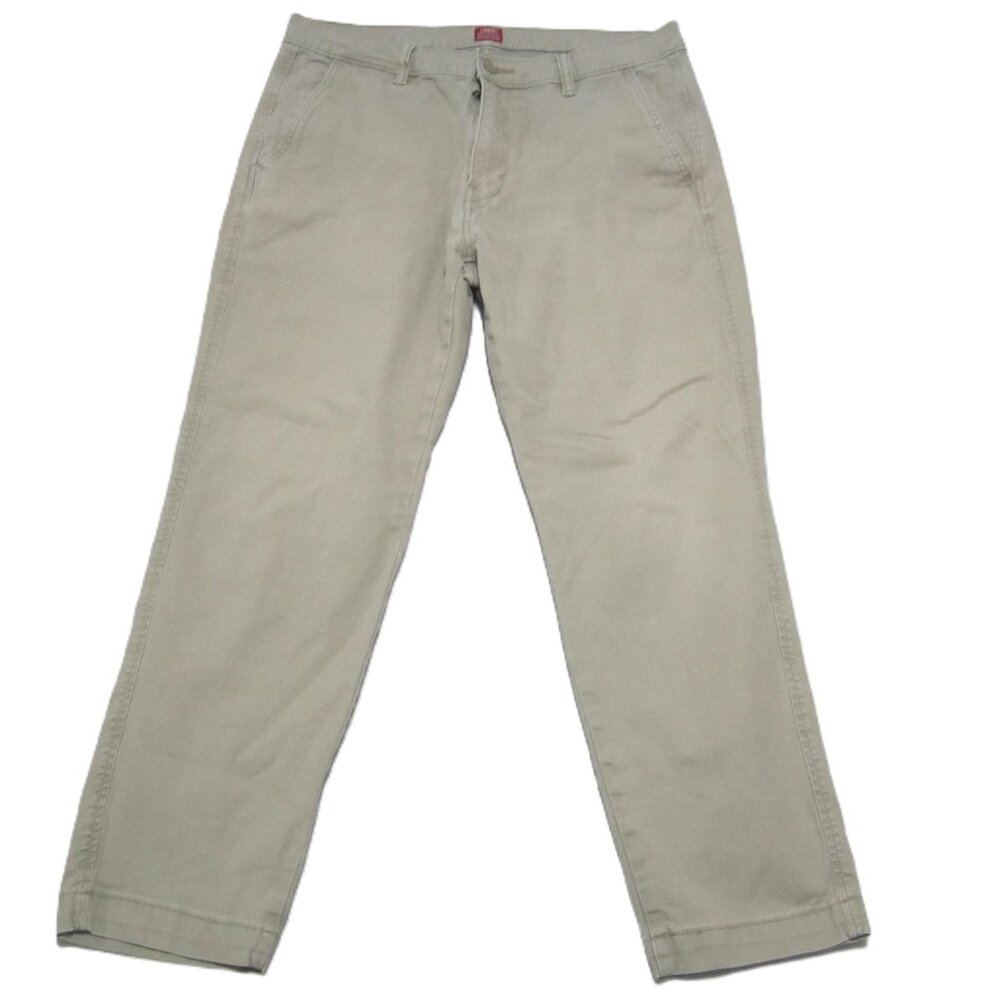 Levi's XX Chino Pants Men 34x28 Beige Relaxed Taper Causal Khakis